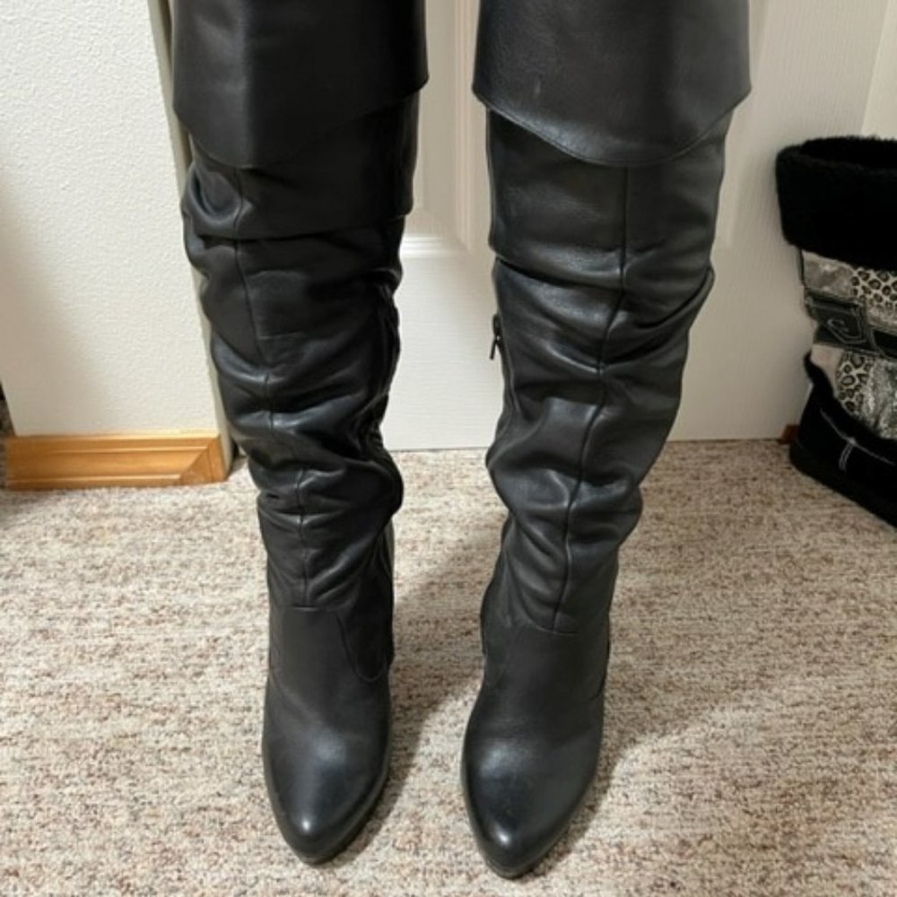 Jessica Simpson Leather Boots
